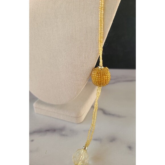 Vintage Beaded Extra Long Necklace - Picture 3 of 10